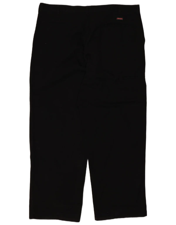 Pantaloni chino dritti da uomo Dickies W42 L32 poliestere nero