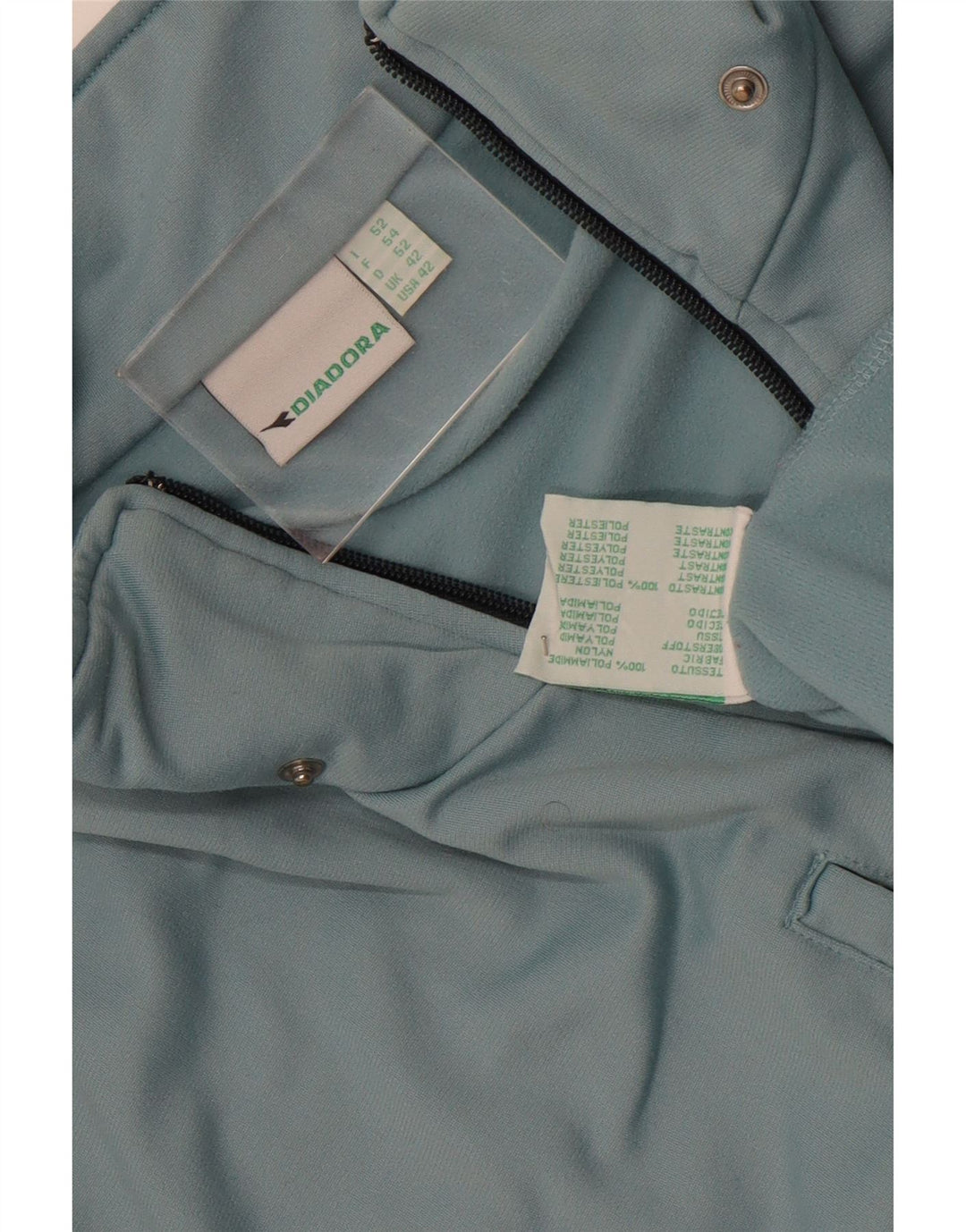 Giacca da tuta da uomo Diadora Large Blu in poliammide