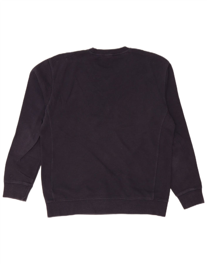 Felpa LEE da uomo con vestibilità regolare, maglione medio blu navy