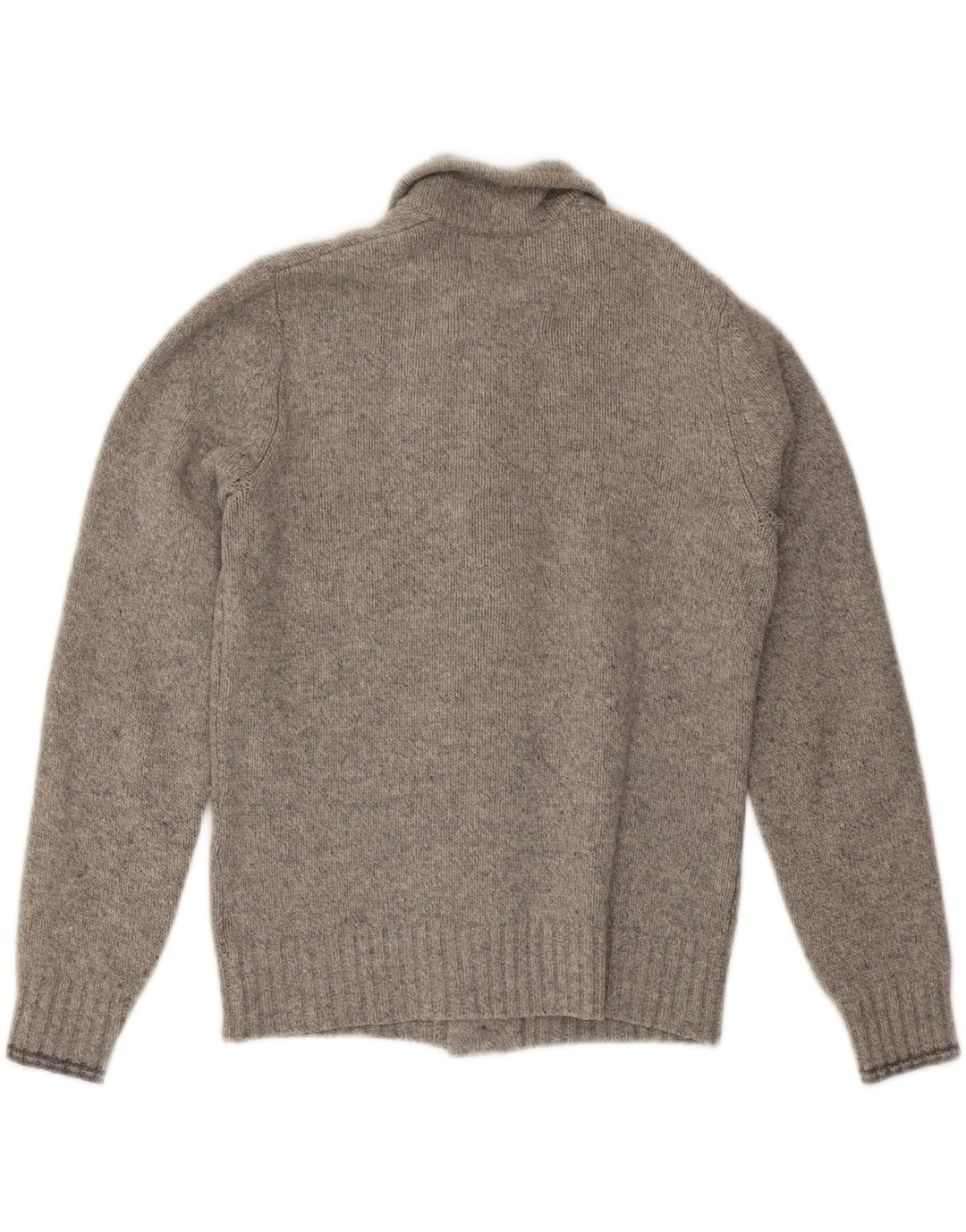 Maglione cardigan da uomo WOOLRICH XS in lana grigia