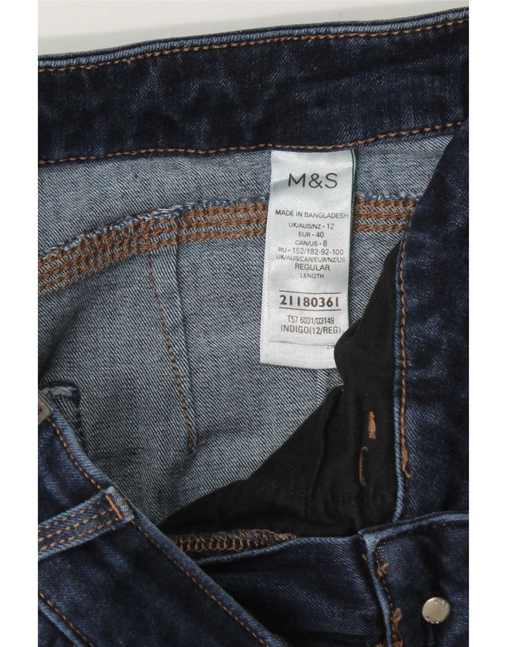 Jeans slim da donna Magic UK 12 medio W30 L26 cotone blu navy