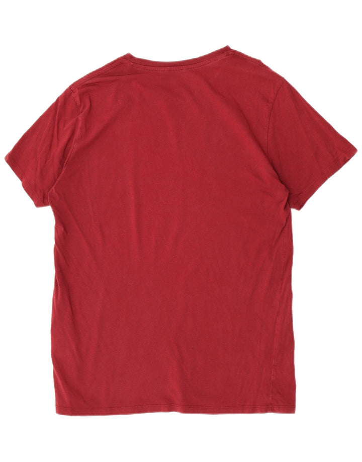 T-shirt grafica da uomo Levi's Top grande in cotone rosso