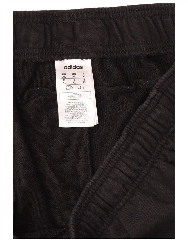 Pantaloncini sportivi da uomo ADIDAS XL in cotone nero