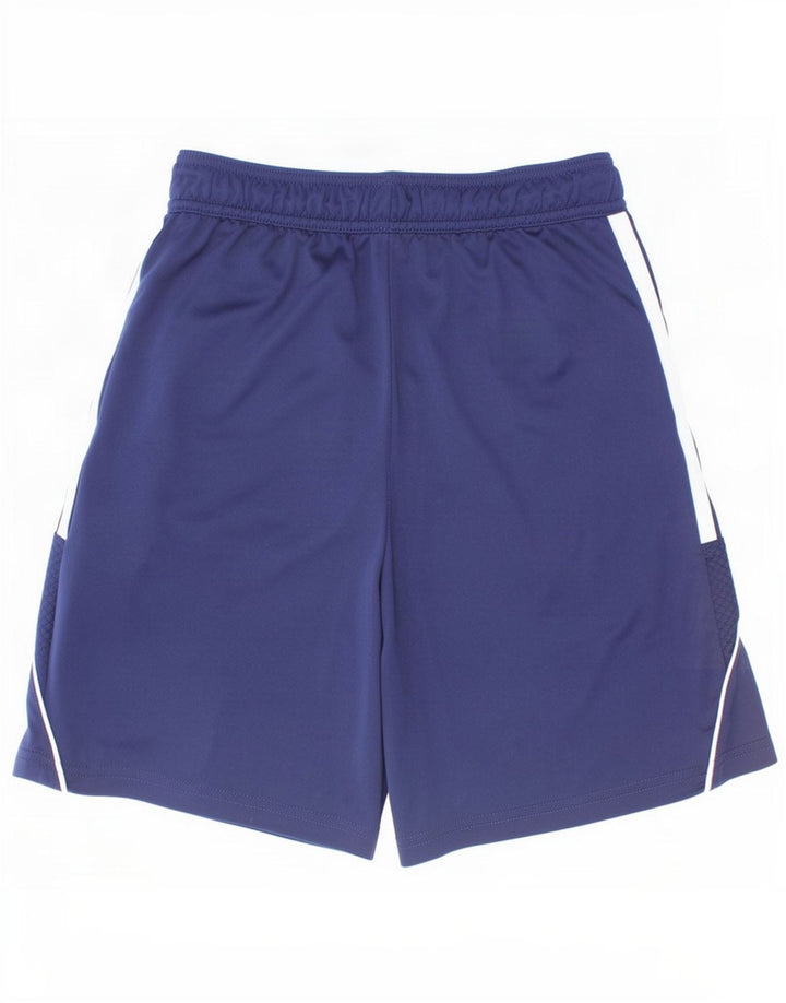 Pantaloncini sportivi Adidas da bambino 13-14 anni in poliestere blu