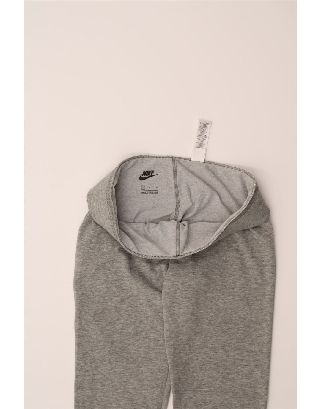 NIKE Womens Leggings UK 10 Small  Grey Cotton Vintage Nike and Second-Hand Nike from Messina Hembry 