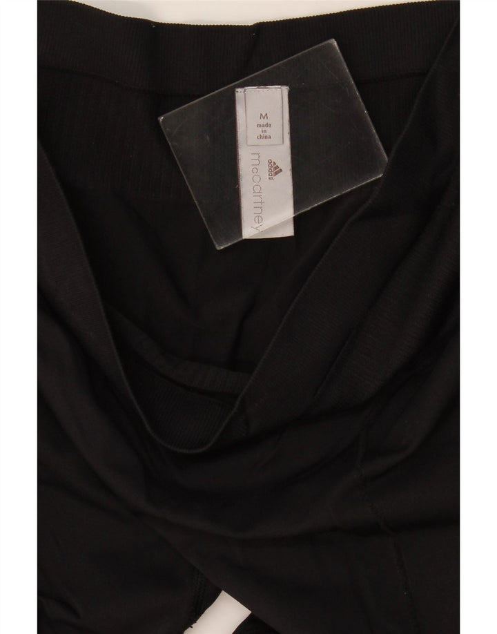 Pantaloni da tuta Adidas Stella McCartney Capri da donna UK 12 medio nero