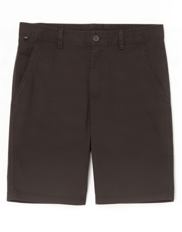 Pantaloncini chino slim fit da uomo Columbia W30 cotone grigio medio