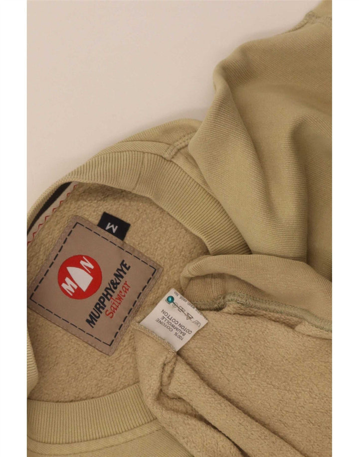 Felpa grafica da uomo Murphy & Nye, cotone medio kaki