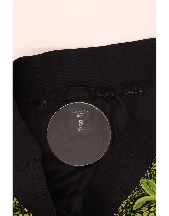 Mossimo Minigonna da donna piccola W28 Verde floreale in poliestere