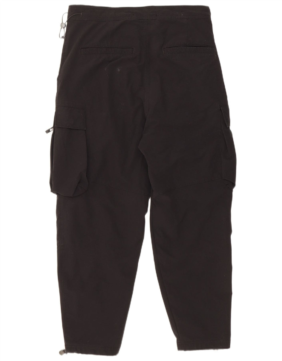 Pantaloni cargo affusolati corti Zara da uomo medi W32 L24 neri