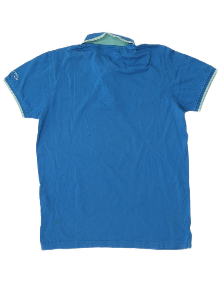 Polo da uomo Harmont & Blaine grande in cotone blu