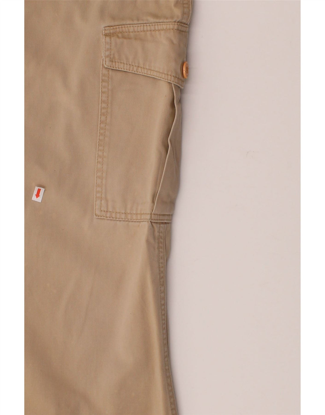 DKNY Womens Straight Cargo Trousers US 8 Medium W26 L25 Beige Cotton Vintage Dkny and Second-Hand Dkny from Messina Hembry 