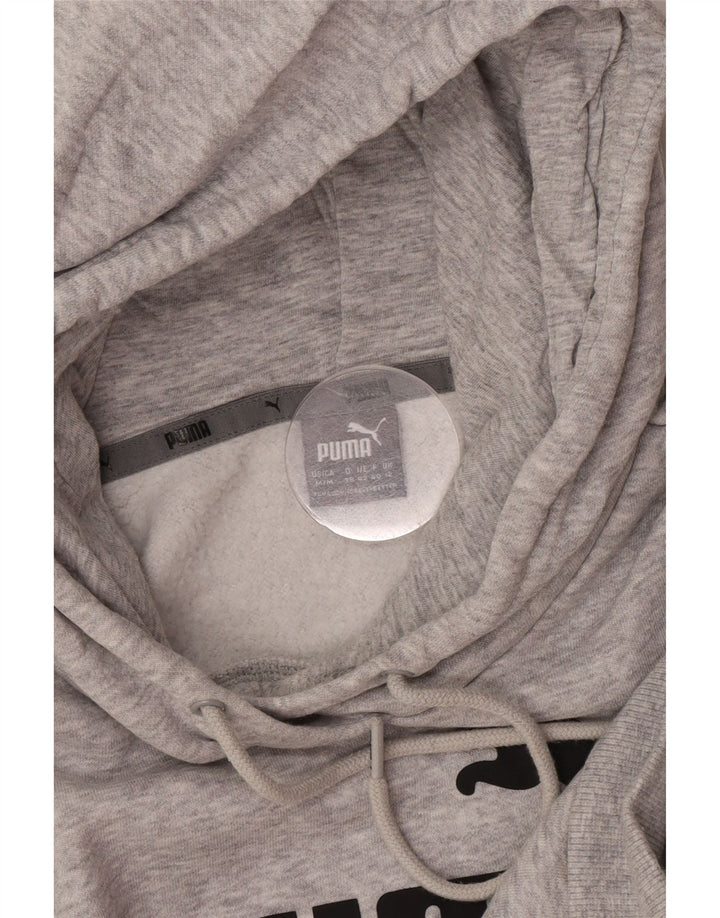 Felpa con cappuccio grafica da donna Puma UK 12 Poliestere chiazzato grigio medio