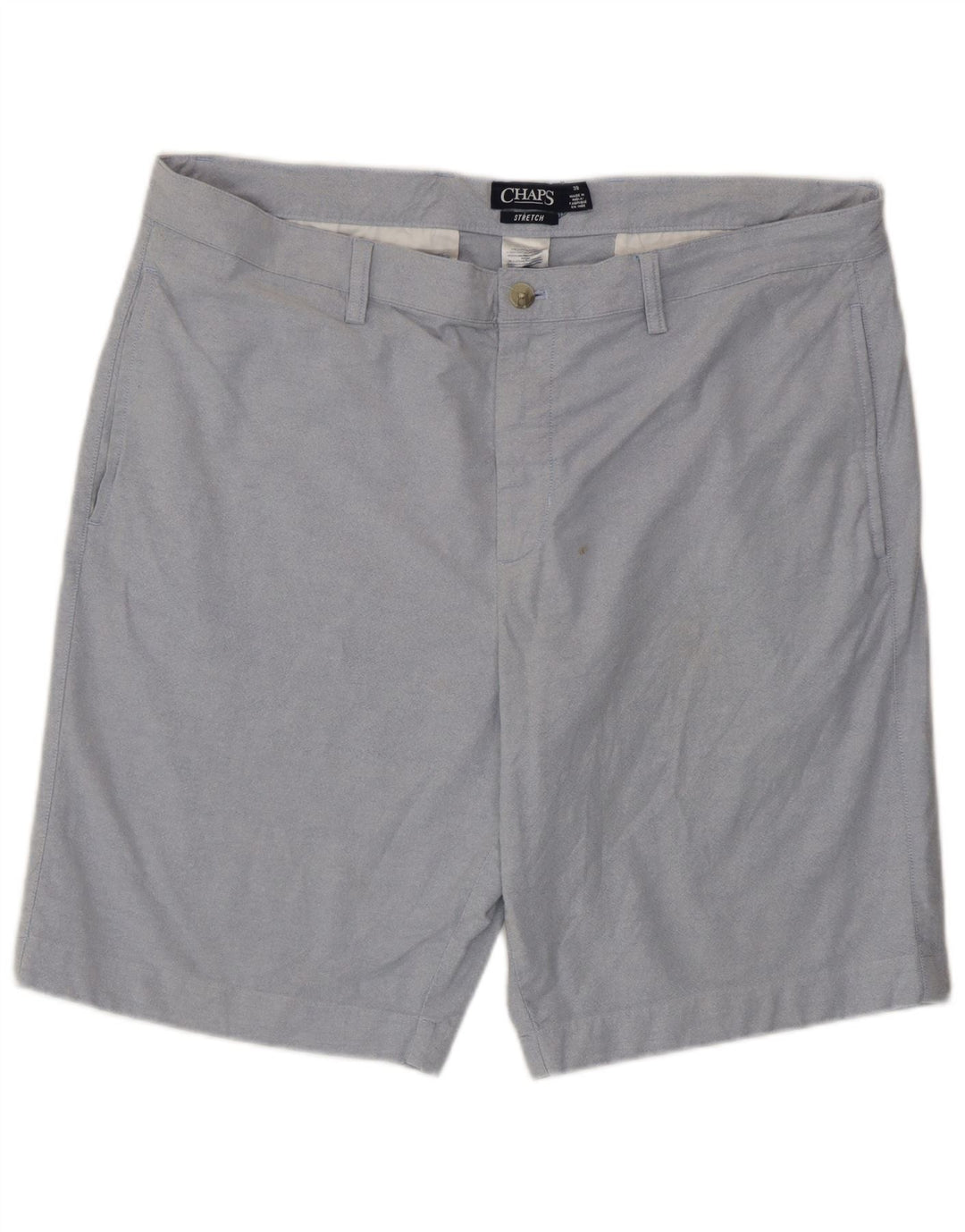 Pantaloncini chino da uomo Chaps W38 XL in cotone blu