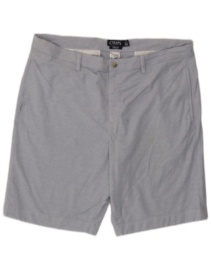 Pantaloncini chino da uomo Chaps W38 XL in cotone blu
