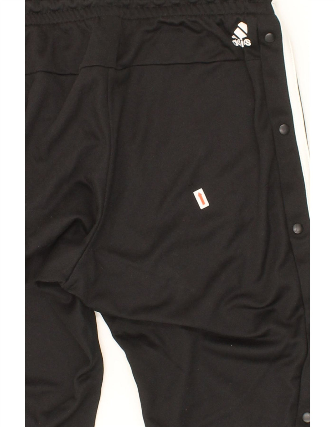 ADIDAS Womens Tracksuit Trousers  UK 8/10 Small Black Polyester Vintage Adidas and Second-Hand Adidas from Messina Hembry 