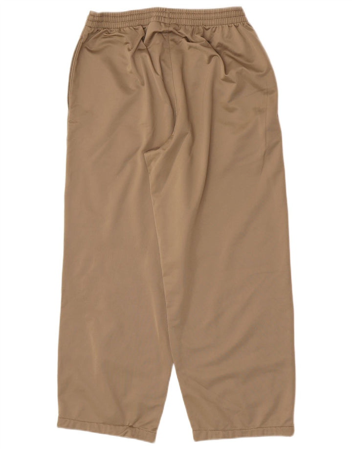 Pantaloni da tuta da uomo a vestibilità ampia Fila, poliestere medio kaki