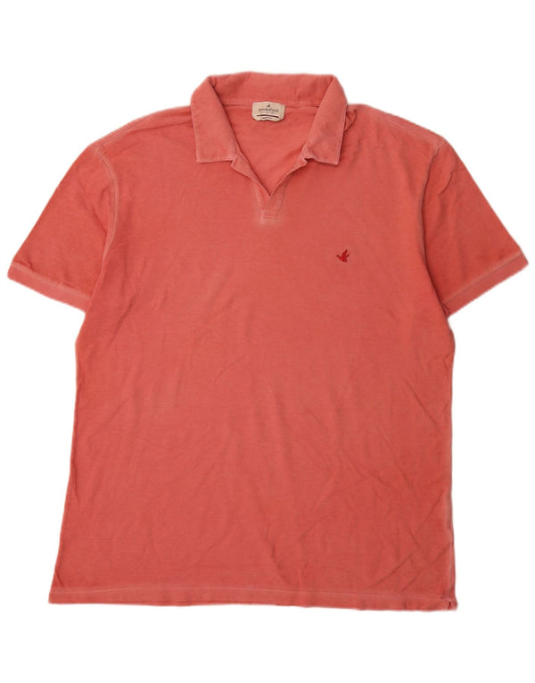 Brooksfield Mens Polo Shirt IT 52 Large Red