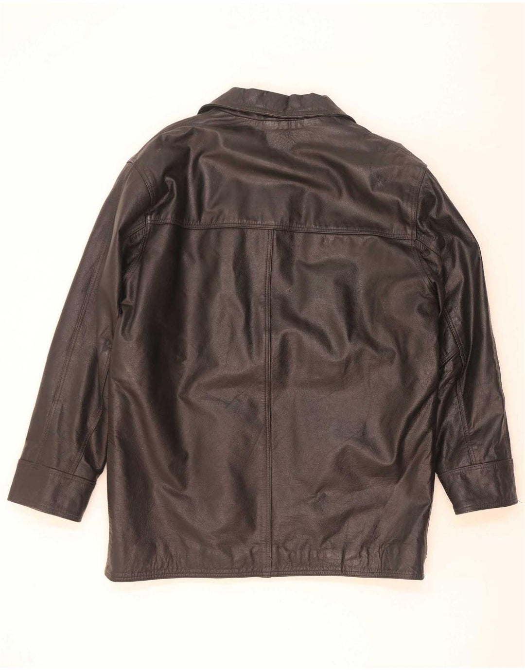 Giacca in pelle da uomo Shelter Bay UK 42 XL Nera