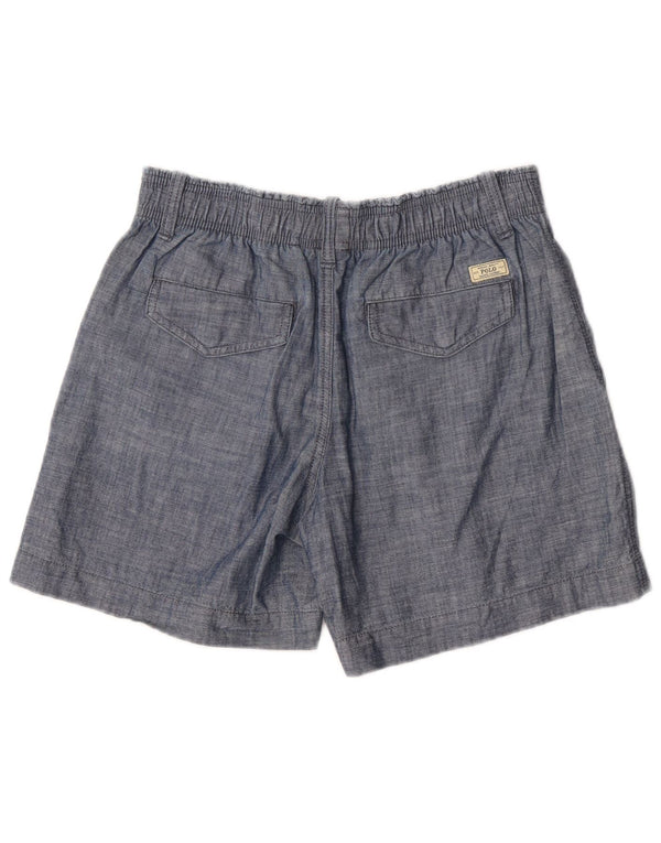 Pantaloncini chino da donna Polo Ralph Lauren XS W25 cotone blu