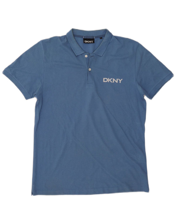 Polo da uomo Dkny grande blu