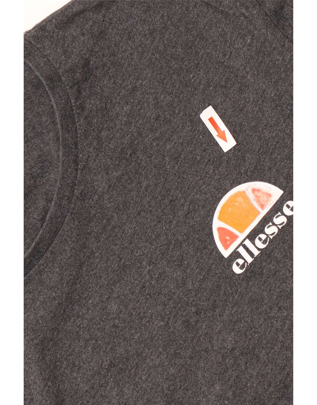 T-shirt da uomo Ellesse Top XL in cotone grigio