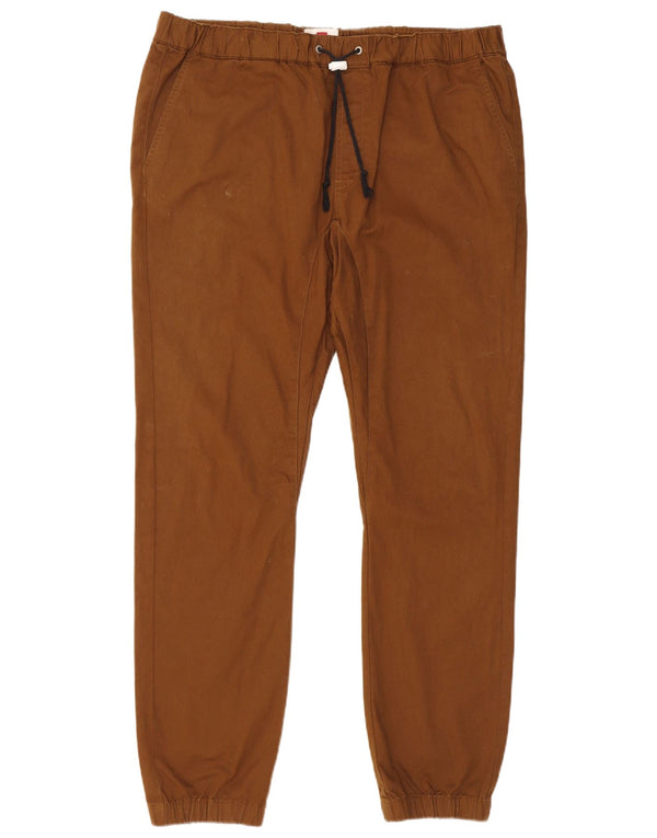 Pantaloni chino da uomo Quiksilver Joggers XL W40 L31 cotone marrone