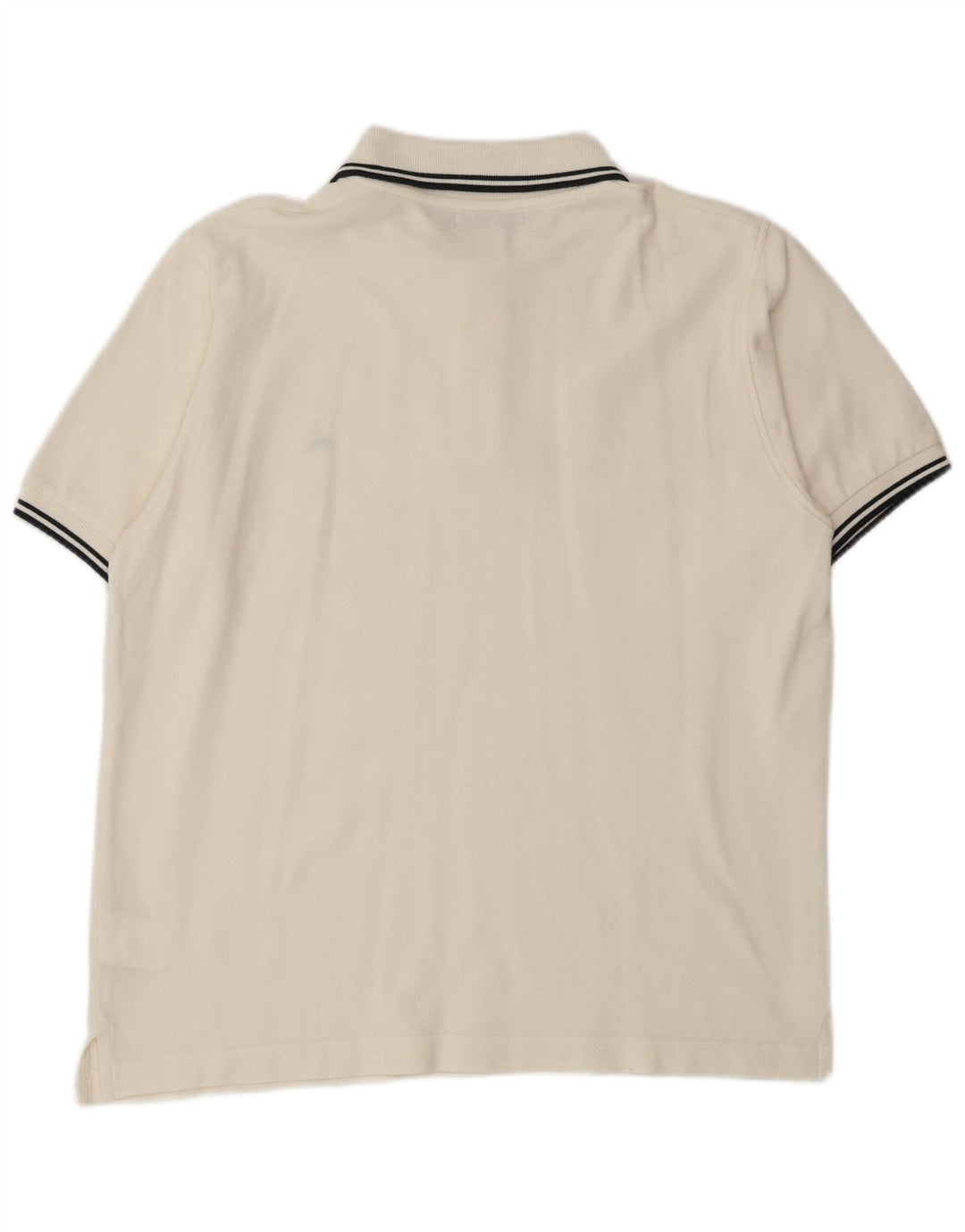 Polo da uomo SEVENTY in cotone bianco sporco medio