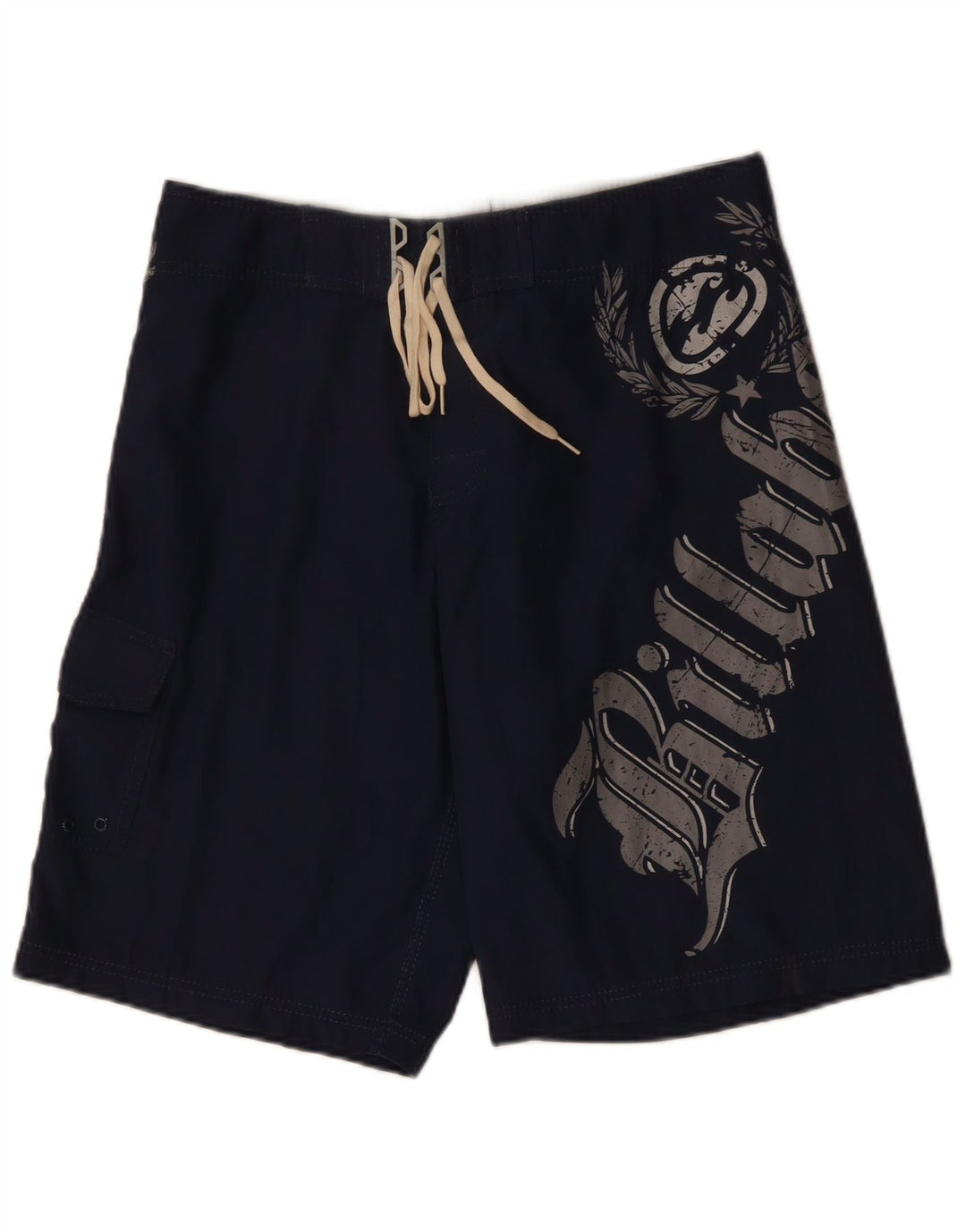 Pantaloncini da bagno grafici da uomo Billabong medio poliestere blu navy