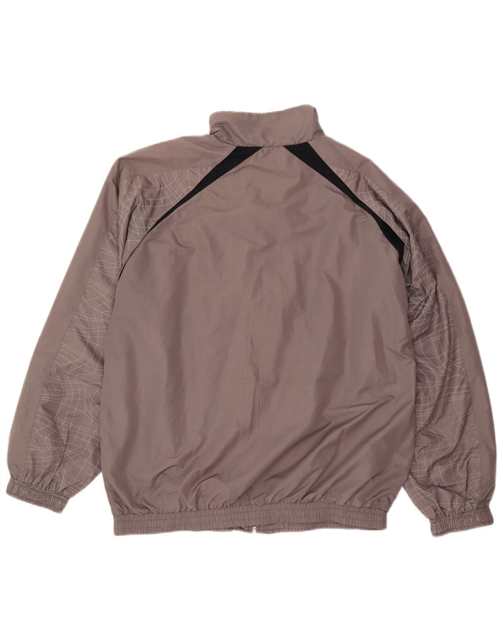 Giacca bomber da uomo Puma UK 38 Poliestere color block grigio medio