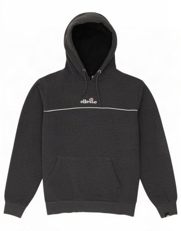 Felpa con cappuccio da donna Ellesse in cotone grigio medio