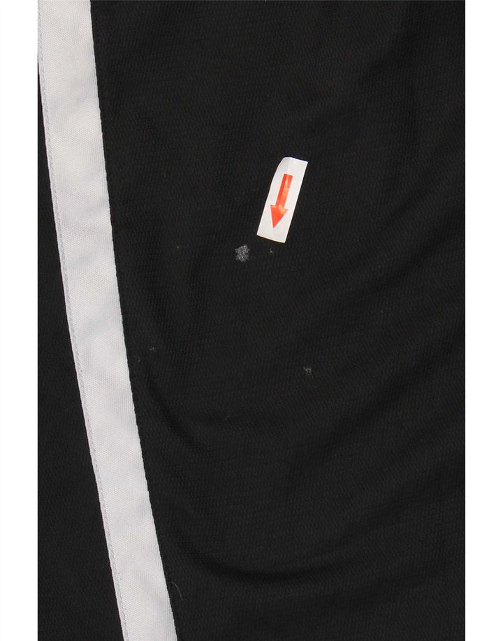 Pantaloncini sportivi Nike da uomo Dri Fit piccoli in poliestere color block nero