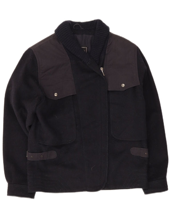 Giubbotto bomber da donna Colette Wolfgang Kaiser UK 18 XL Blu navy Colourblock