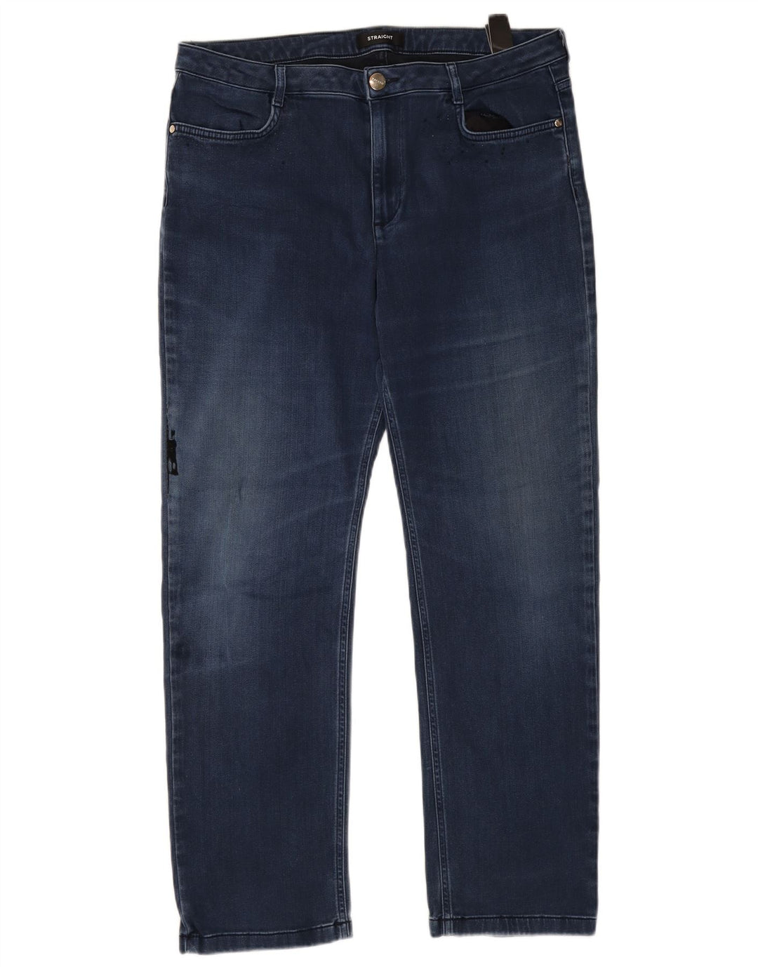 Jeans affusolati vintage da donna W36 L30 Blu