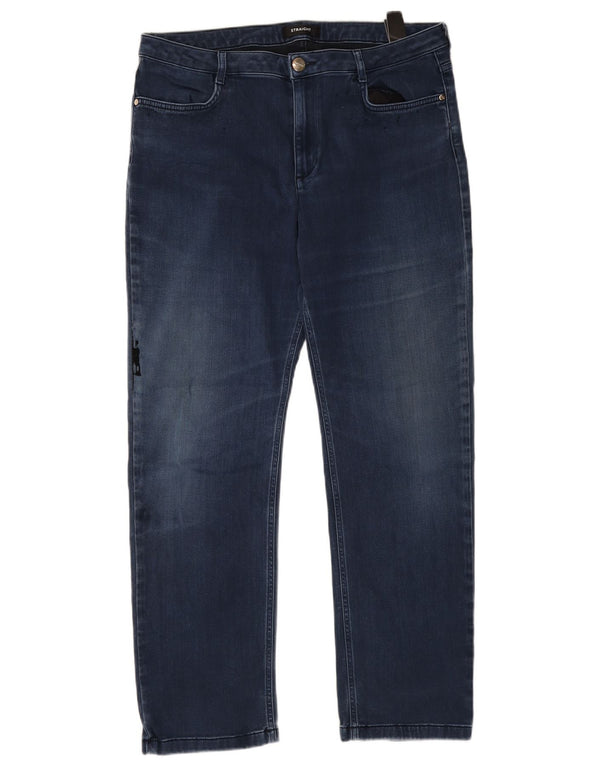 Jeans affusolati vintage da donna W36 L30 Blu