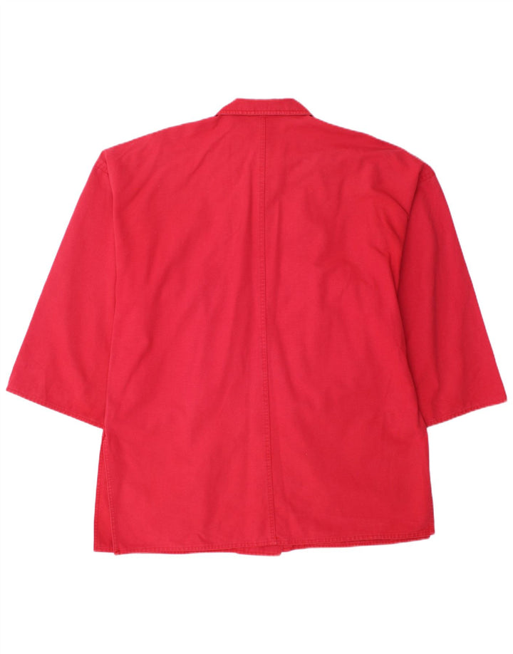 Giacca pratica da donna oversize con maniche a 3/4 Marella UK 12 rossa media