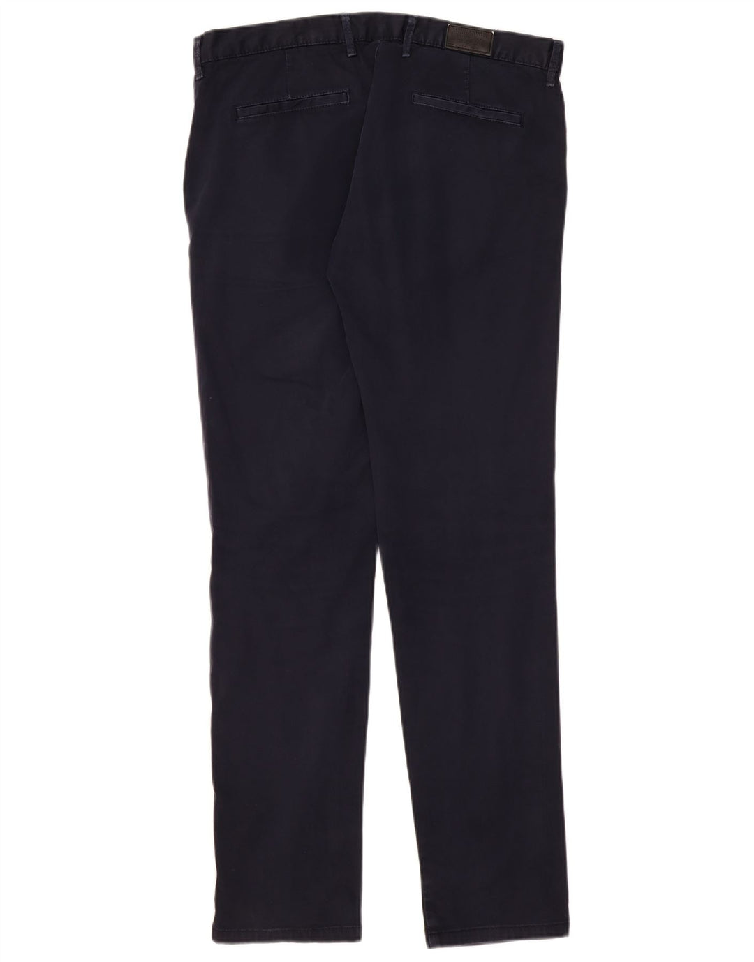 Pantaloni Chino Slim Da Uomo ZARA EU 40 Medio W31 L32 Blu Navy
