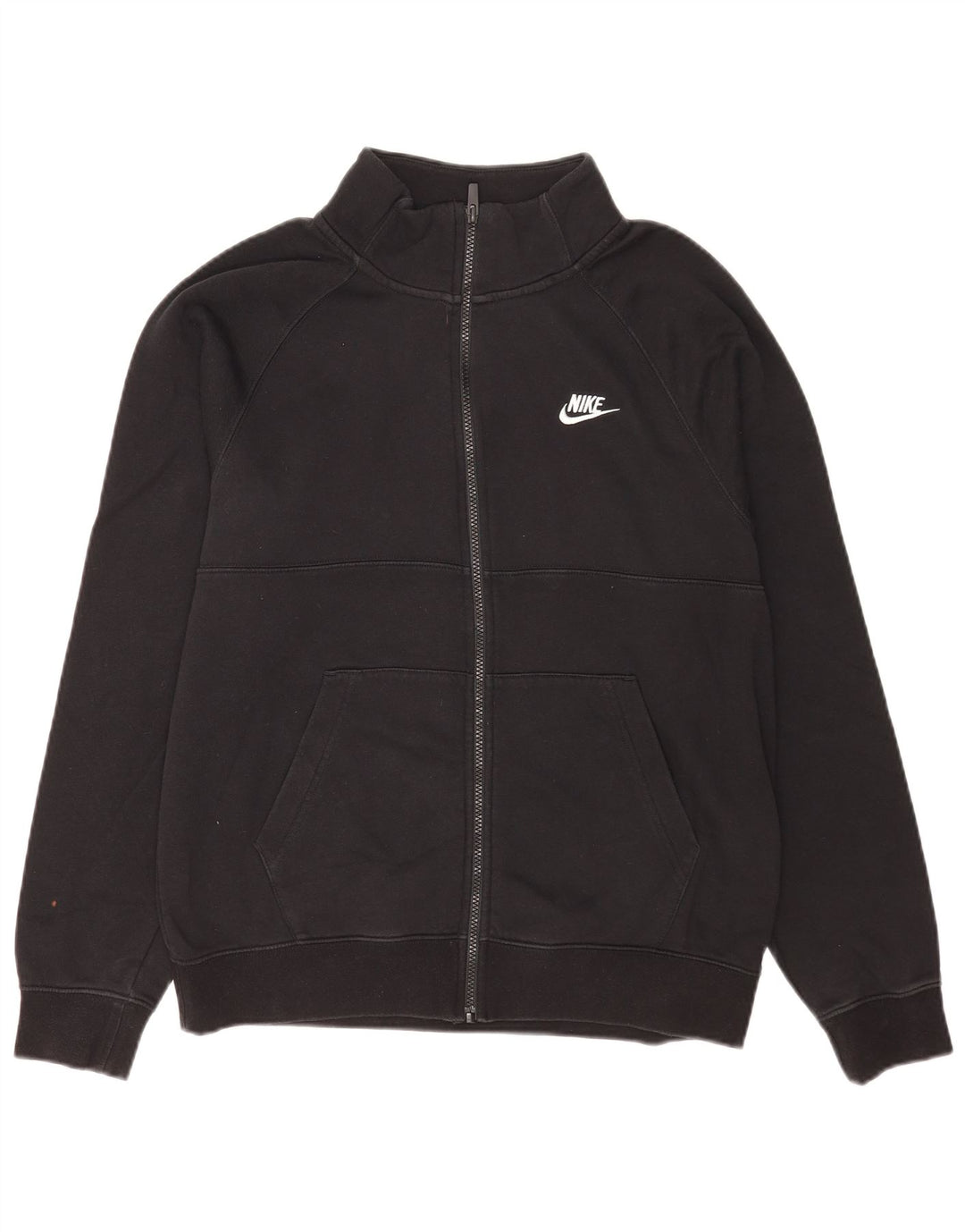 Giacca da ginnastica da uomo Nike, giacca media, in cotone nero