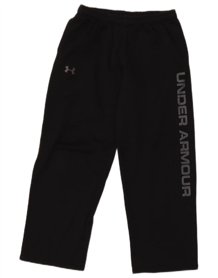 Pantaloni da tuta con grafica da ragazzo Under Armour 11-12 anni Large neri