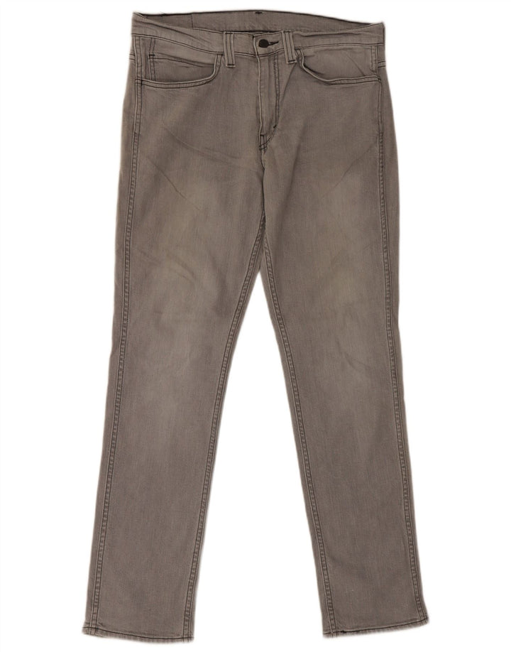Levi's Uomo 511 Jeans slim affusolati W34 L32 Cotone grigio