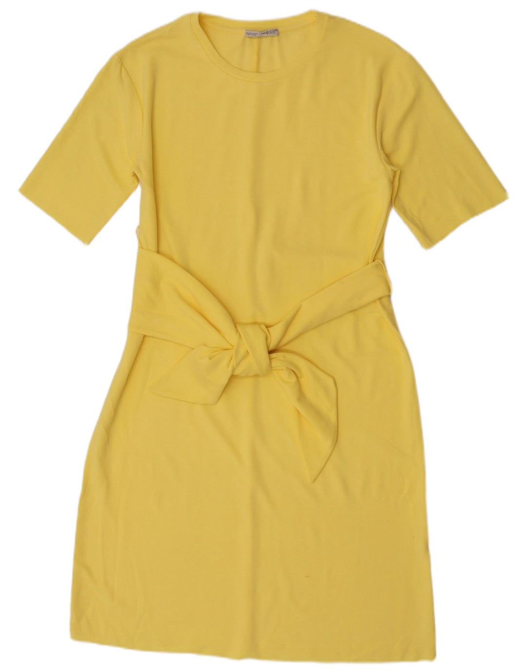 Abito tubino Zara da donna UK 10 piccolo giallo