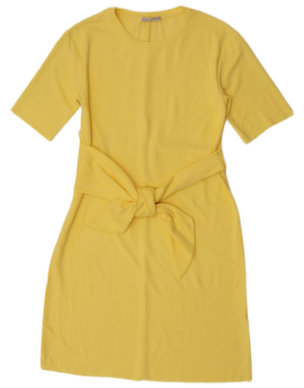 Abito tubino Zara da donna UK 10 piccolo giallo