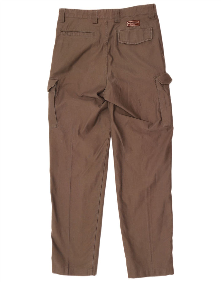 Pantaloni cargo dritti da uomo Marlboro Classics EU 48 Medio W32 L33 Marrone