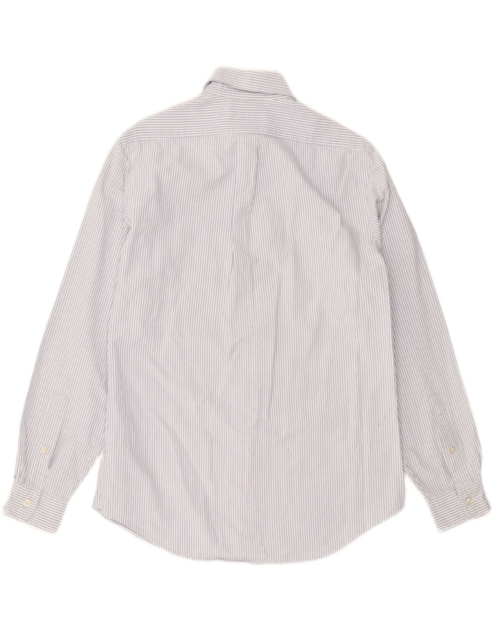 Camicia Ralph Lauren da uomo vestibilità classica in cotone a righe blu medio