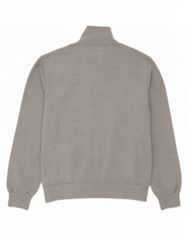 Cesare Paciotti 4US Mens Tracksuit Top Jacket IT 50 Medium Grey Flecked