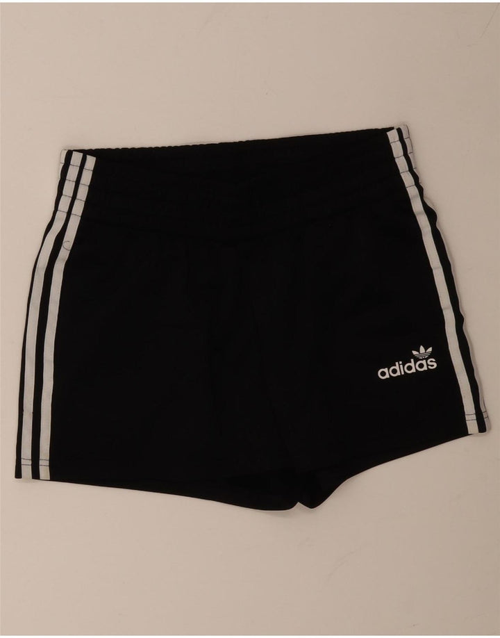 Pantaloncini sportivi ADIDAS da donna UK 12 medio nero poliestere