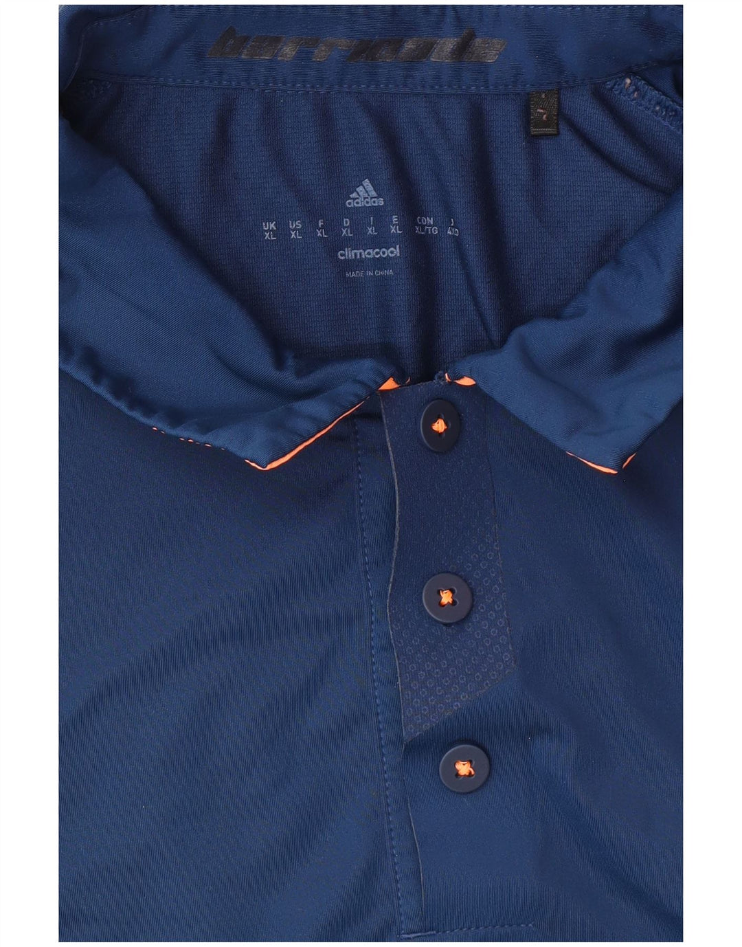 Polo ADIDAS Climacool da uomo XL Blu