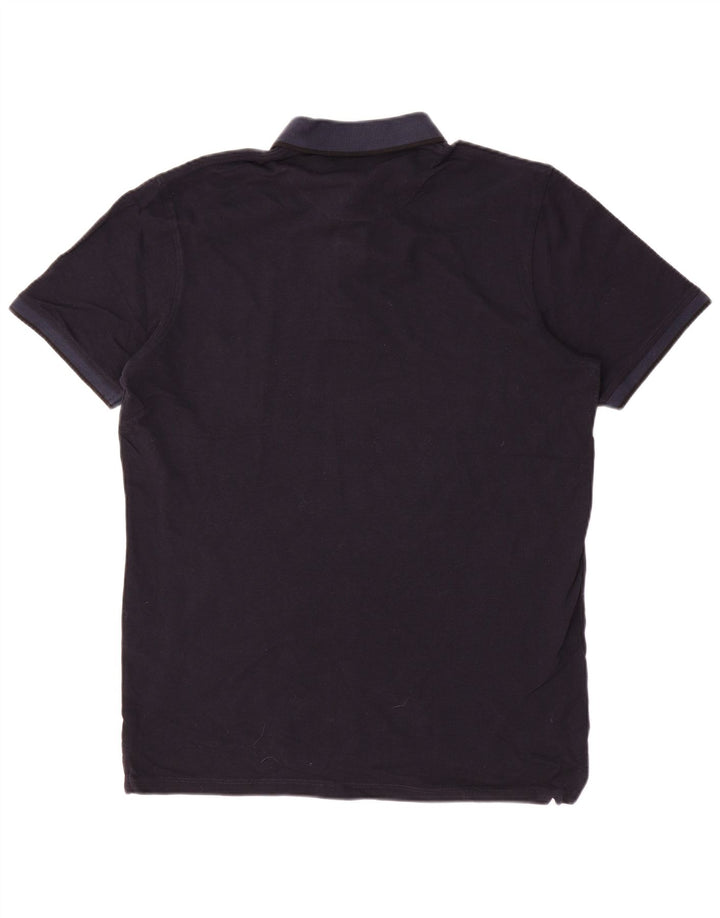 Polo da uomo JACK & JONES XL in cotone blu navy