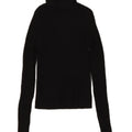Top corto da donna Zara a maniche lunghe UK 8 piccolo in viscosa nera
