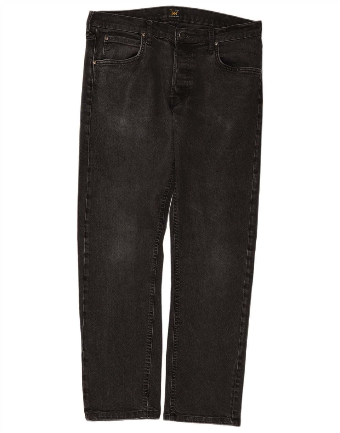 Jeans dritti da uomo Lee Daren W33 L29 cotone nero